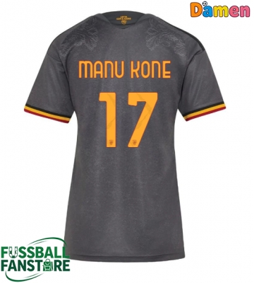 AS Roma Manu Kone #17 Replik 3rd trikot Damen 2026-27 Kurzarm